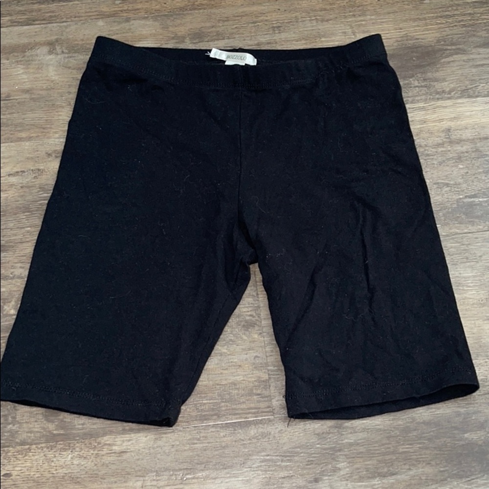 Black Biker Shorts